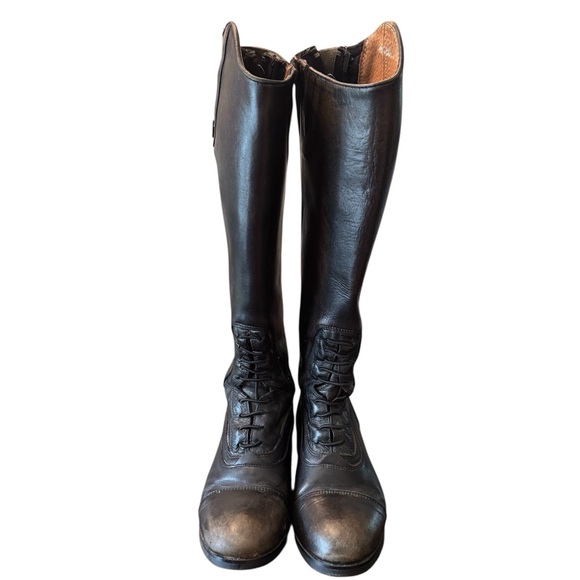 Tredstep Donatello Renaissance Black Leather Tall Equestrian Boots - Picture 7 of 10